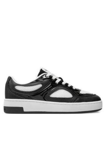 Calvin Klein Jeans Снікерcи Basket Cupsole Low Mix In Met YW0YW01387 Чорний Calvin Klein Jeans Снікерcи Basket Cupsole Low Mix In Met YW0YW01387 Чорний