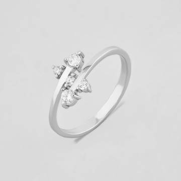 Серебряное кольцо Minimal 493/р Серебряное кольцо Minimal 493/р