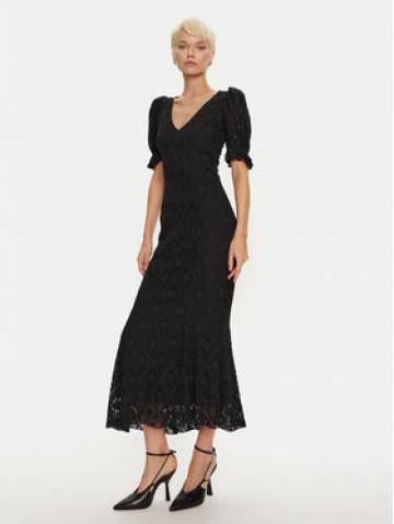 ROTATE Коктейльна сукня Drola 113071100 Чорний Slim Fit ROTATE Коктейльна сукня Drola 113071100 Чорний Slim Fit