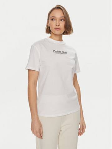Calvin Klein Футболка Coordinates K20K207005 Білий Regular Fit Calvin Klein Футболка Coordinates K20K207005 Білий Regular Fit