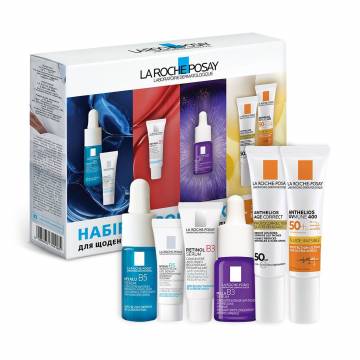 Набор для лица La Roche Posay (сыворотка, 2*10 мл + сыворотка, 2*5 мл + солнцезащитное средство, 2*15 мл) Набор для лица La Roche Posay (сыворотка, 2*10 мл + сыворотка, 2*5 мл + солнцезащитное средство, 2*15 мл)