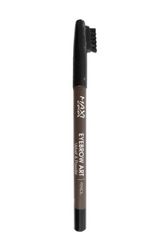 Карандаш для бровей Maxi Color Eyebrow Art Pencil 01 Blond, с щеточкой, 1 г