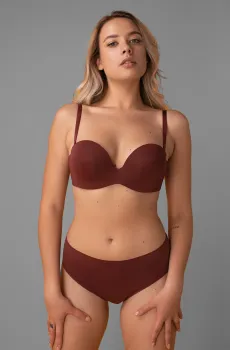 Женский бордовый бюстгальтер Бордовый 85A brabrabra SLZ19801225