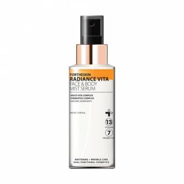 Спрей-сыворотка для лица и тела Fortheskin Radiance Vita Face & Body Mist Serum, 110 мл Спрей-сыворотка для лица и тела Fortheskin Radiance Vita Face & Body Mist Serum, 110 мл
