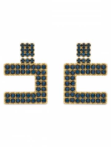 Elisabetta Franchi Сережки OR-07-B46E2-V220 Золотий Elisabetta Franchi Сережки OR-07-B46E2-V220 Золотий