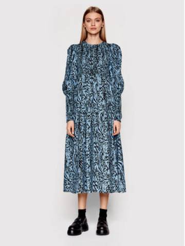 Gestuz Повсякденна сукня Morianagz 10905840 Голубий Regular Fit Gestuz Повсякденна сукня Morianagz 10905840 Голубий Regular Fit