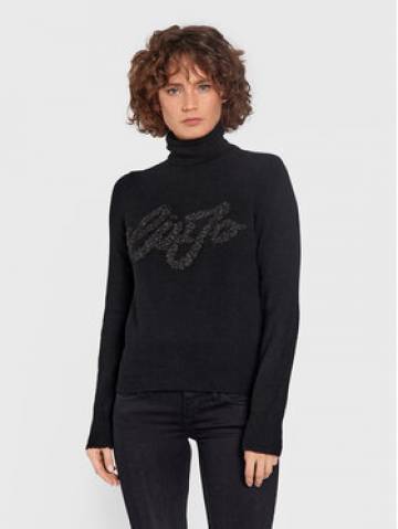 Liu Jo Гольф WF2471 MA72M Чорний Regular Fit Liu Jo Гольф WF2471 MA72M Чорний Regular Fit