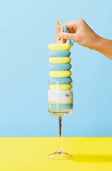 Губка для мытья посуды Donkey Crazy Curls