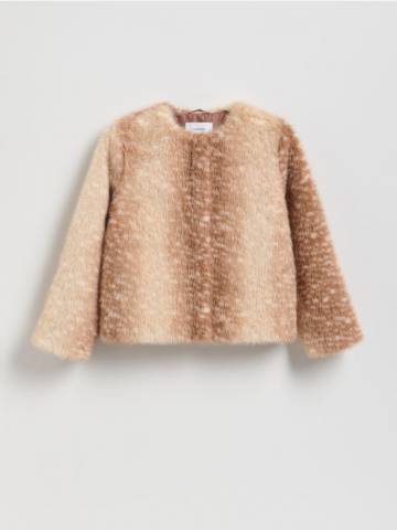 Reserved - Куртка зі штучного хутра - різнобарвний - 269EX-MLC