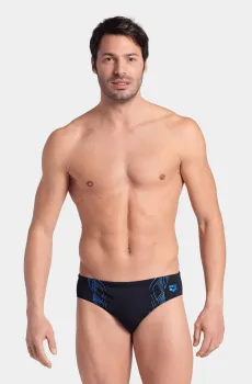 Мужские черные плавки Черный 80 Arena 007338-500