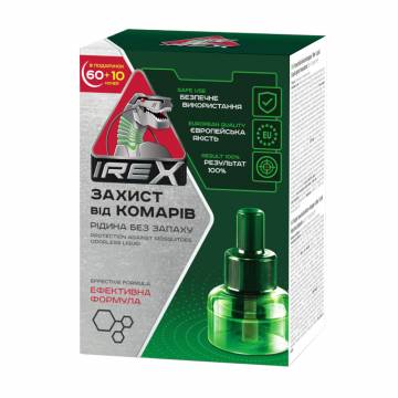 Жидкость для фумигатора от комаров Irex, 70 ночей Жидкость для фумигатора от комаров Irex, 70 ночей