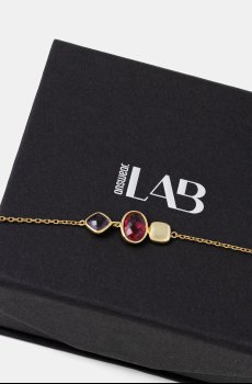 Браслет из серебра 925 пробы, покрытого 18-каратным золотом Answear.LAB