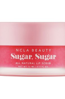 Сахарный скраб для губ NCLA BEAUTY Sugar, Sugar All Natural Lip Scrub Розовое шампанское, 15 мл
