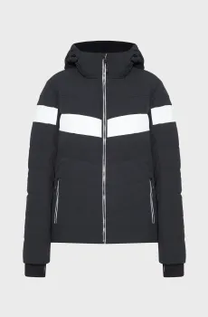 Женская черная лыжная куртка Черный 42 CMP 34W4586-U901