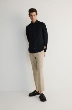 Reserved - Рубашка slim fit - чорний - 8723N-99X