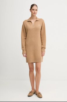 Платье с шерстью Polo Ralph Lauren