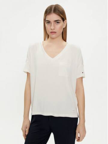 Tommy Hilfiger Футболка UW0UW05190 Écru Oversize