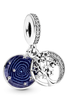 Намистина "Дерево та галактичний місяць"