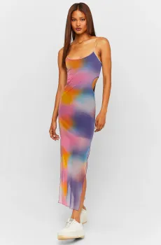 Женское платье с узором Разноцветный S Tally Weijl SDRPELOREAY