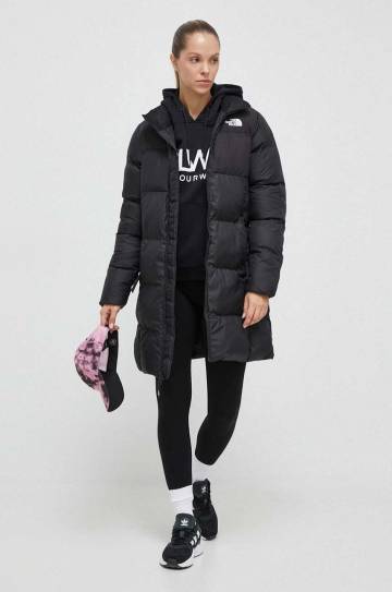 Кофта Colourwear женская цвет чёрный с капюшоном однотонная Кофта Colourwear женская цвет чёрный с капюшоном однотонная