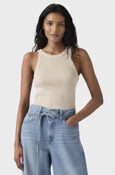 Женская бежевая майка Бежевый S Levi’s® A3381;0039