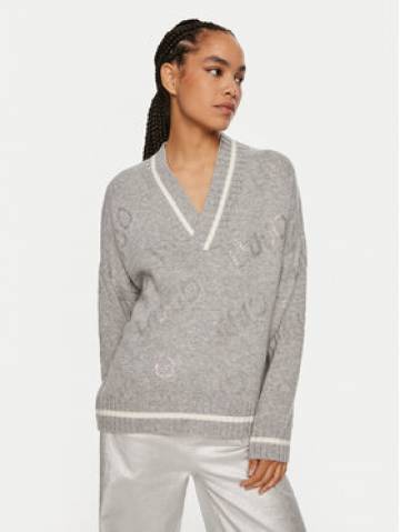 Liu Jo Светр TF4169 MS55L C3459 Сірий Regular Fit Liu Jo Светр TF4169 MS55L C3459 Сірий Regular Fit