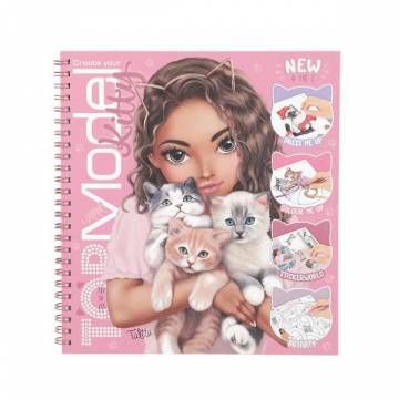 Розмальовка з наклейками Top Model Креативне кошеня (0413038) Розмальовка з наклейками Top Model Креативне кошеня (0413038)