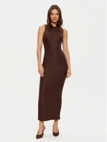 Guess Трикотажна сукня W4YK0J KCDE0 Коричневий Slim Fit Guess Трикотажна сукня W4YK0J KCDE0 Коричневий Slim Fit