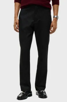 Мужские черные брюки DENTON BRUSHED MARL Черный 33-32 Tommy Hilfiger MW0MW44823
