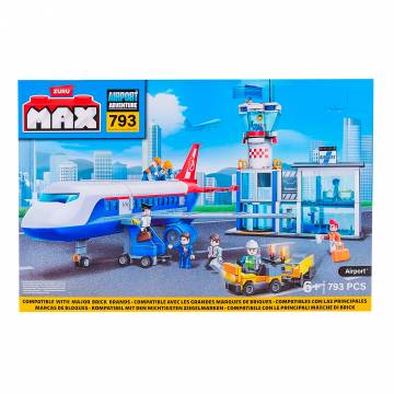 Конструктор MAX City Аеропорт 793 деталей (83167) Конструктор MAX City Аеропорт 793 деталей (83167)