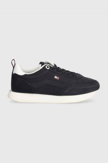 Кроссовки Tommy Hilfiger FLAG KNIT RUNNER цвет синий FW0FW07916 Кроссовки Tommy Hilfiger FLAG KNIT RUNNER цвет синий FW0FW07916