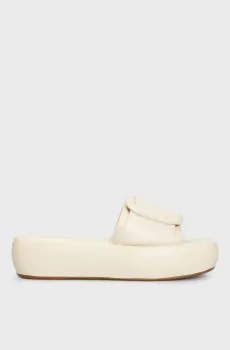 Женские бежевые слайдеры Бежевый 36 Arezzo A1255900010005U