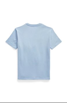 Детская хлопковая футболка Polo Ralph Lauren