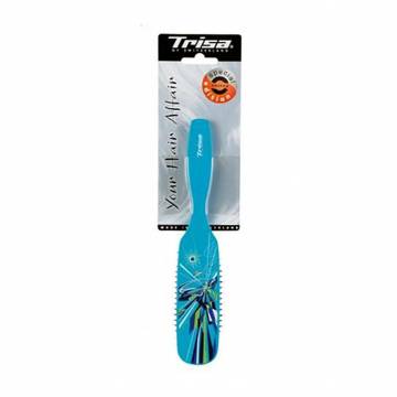 Уценка! Массажная щетка для волос Trisa Rubber Cushion Brush Большая, 1 шт Уценка! Массажная щетка для волос Trisa Rubber Cushion Brush Большая, 1 шт