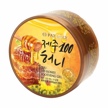 Универсальный гель для лица и тела Pax Moly Jeju 100 Honey с медом, 300 г Универсальный гель для лица и тела Pax Moly Jeju 100 Honey с медом, 300 г