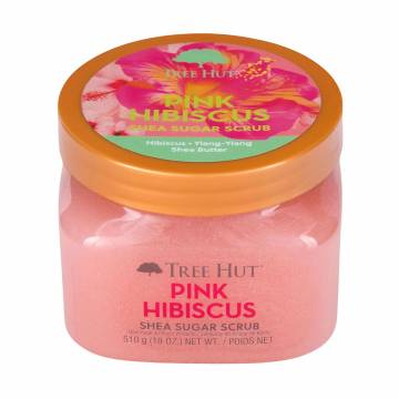 Скраб для тела Tree Hut Pink Hibiscus Shea Sugar Scrub, 510 г Скраб для тела Tree Hut Pink Hibiscus Shea Sugar Scrub, 510 г