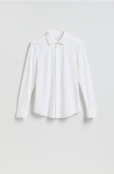 Reserved - Сорочка super slim fit - білий - 600IM-00X