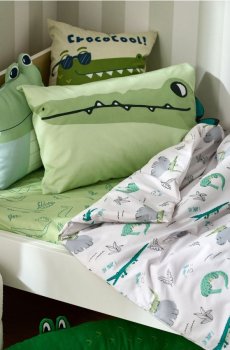 Комплект постільної білизни - блідо-зелений
