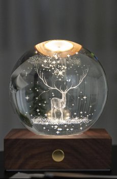 Декорация Gingko Design Amber Crystal Light