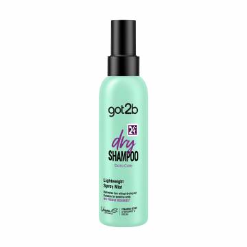 Сухой шампунь для волос got2b Dry Shampoo Extra Care Lightweight Spray Mist, 150 мл Сухой шампунь для волос got2b Dry Shampoo Extra Care Lightweight Spray Mist, 150 мл