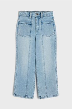 Прямі джинси - синій