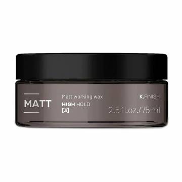 Матовый воск для укладки волос Lakme K.Finish Matt Working Wax Сильная фиксация, 75 мл Матовый воск для укладки волос Lakme K.Finish Matt Working Wax Сильная фиксация, 75 мл