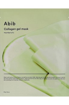 Гелевая маска для лица Abib Collagen Gel Mask Heartleaf Jelly с коллагеном и экстрактом хаутюйнии, 35 г