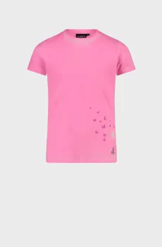 Детская розовая футболка G Розовый 164 CMP 39T7555-B703