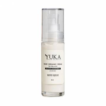 Базовый дневной крем для лица Yuka Basic Organic Cream для сухой кожи, 30 мл Базовый дневной крем для лица Yuka Basic Organic Cream для сухой кожи, 30 мл