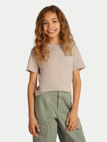 Calvin Klein Jeans Футболка IU0IU00683 Бежевий Regular Fit Calvin Klein Jeans Футболка IU0IU00683 Бежевий Regular Fit