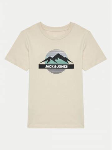 Jack&Jones Junior Футболка Peak 12259433 Бежевий Standard Fit Jack&Jones Junior Футболка Peak 12259433 Бежевий Standard Fit