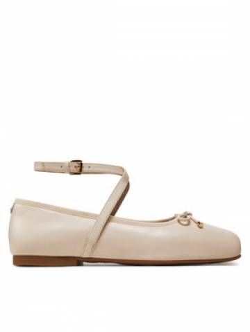 Michael Kors Балетки Collette Leather Ballet Flat 40T4CTFP1L Бежевий Michael Kors Балетки Collette Leather Ballet Flat 40T4CTFP1L Бежевий