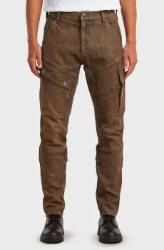 Мужские коричневые джинсы Airblaze 3D Skinny Коричневый 38-34 G-Star RAW D16129,D497