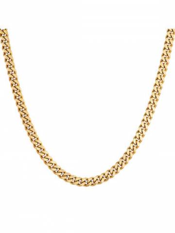 ICED STUFF Ланцюжок Curb Cuban Link Золотий ICED STUFF Ланцюжок Curb Cuban Link Золотий